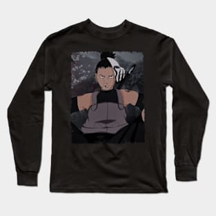 SHIKAMARU NARA MERCH VTG Long Sleeve T-Shirt